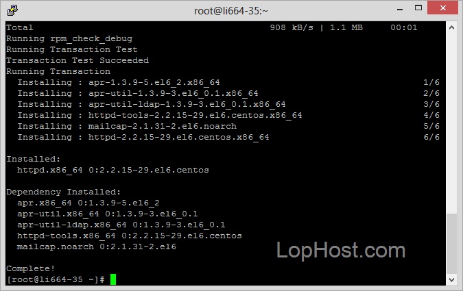 How to install Apache on a Linux Server - LopHost