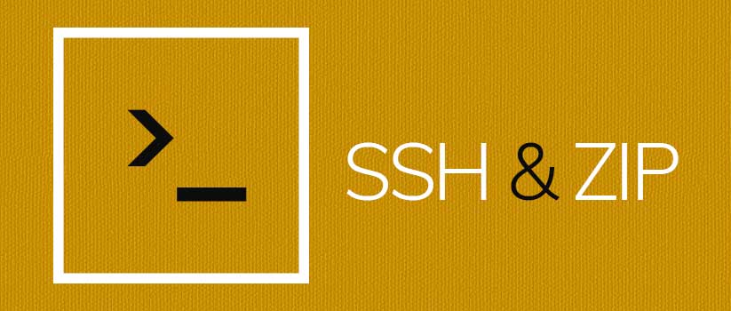 ssh-and-zip